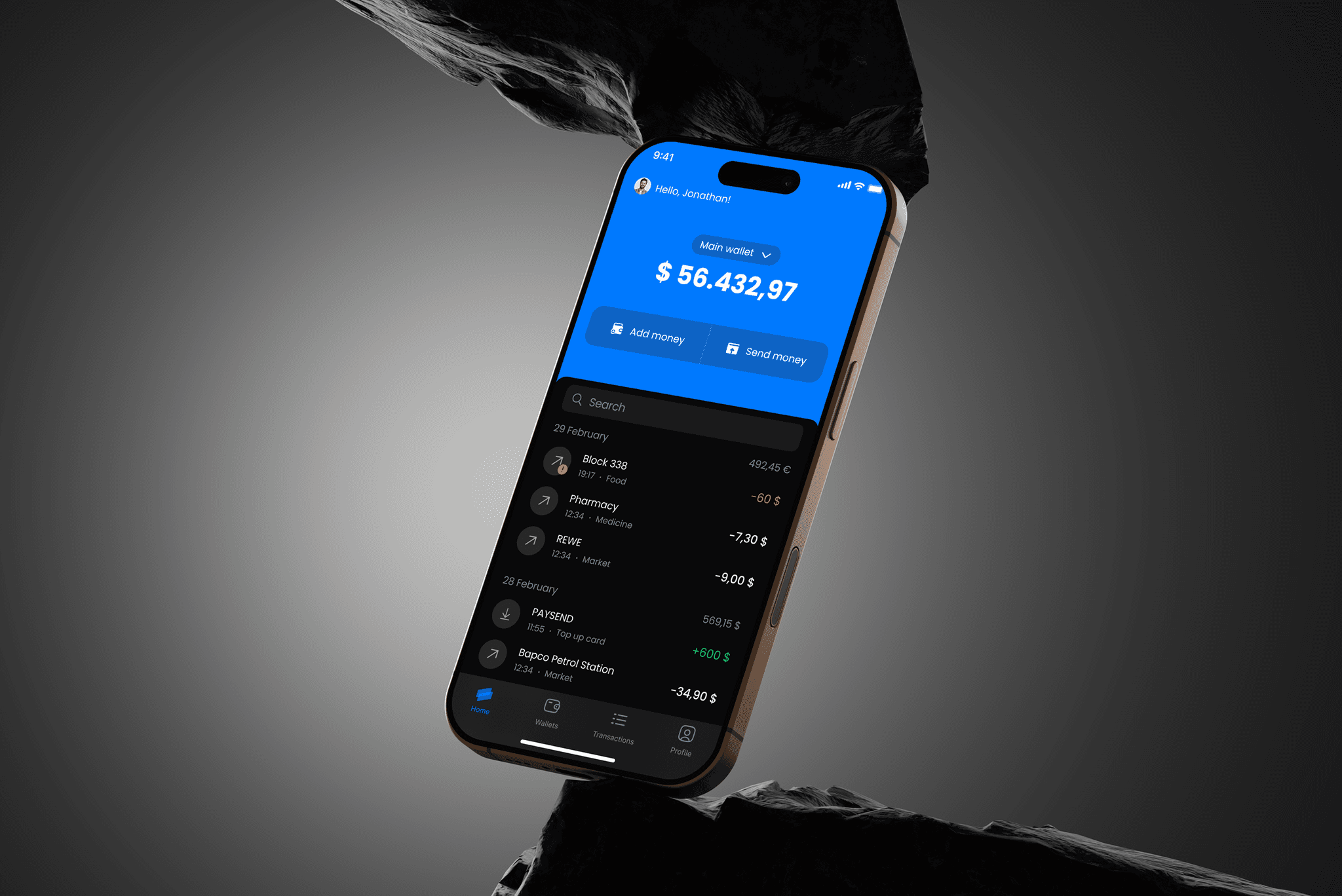 Fintech App Interface